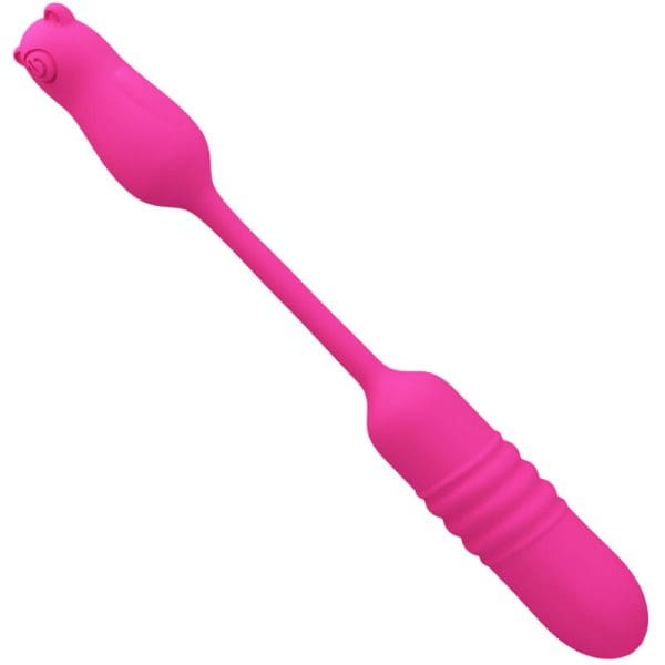 PRETTY LOVE - PINK SILICONE VIBRATING BULLET 4